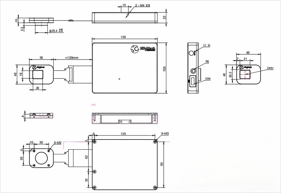 LC80-R 内部结构示意图